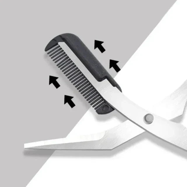 Kalsten | BrowPerfektor - Tijeras de Cejas de Acero Inoxidable