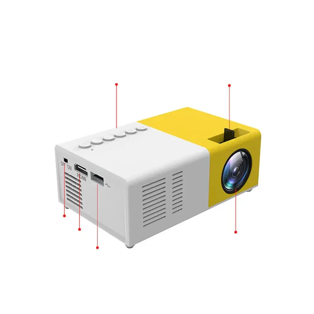 Proyector Portátil de Tamaño de Palma