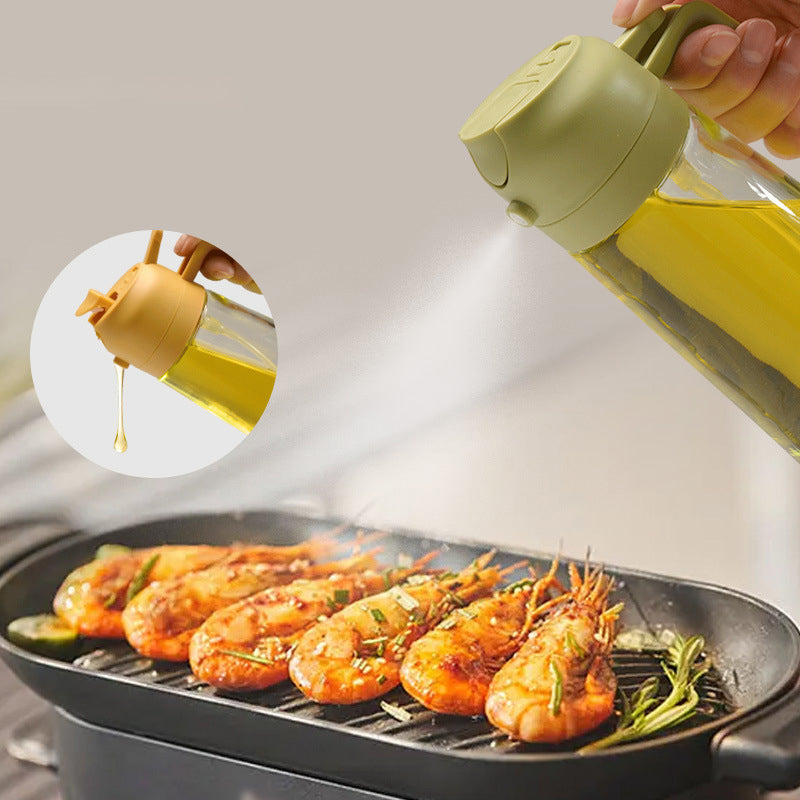 Spray y dispensador de aceite de vidrio 2 en 1 | Brehn
