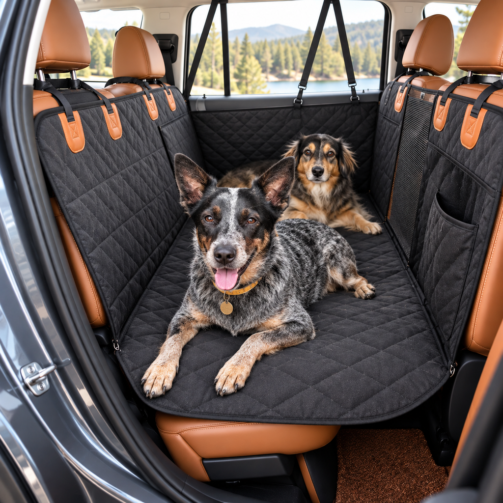 ComfortCarrier | Donde la protección del automóvil y la comodidad para tu perro se encuentran | +Correa de perro segura