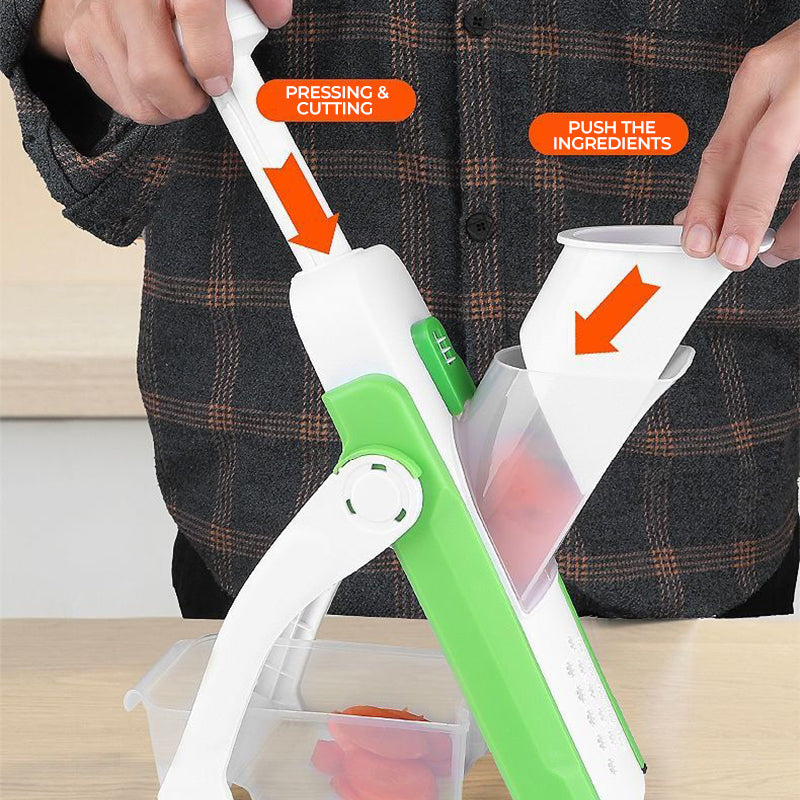 Cortador de verduras seguro y ajustable