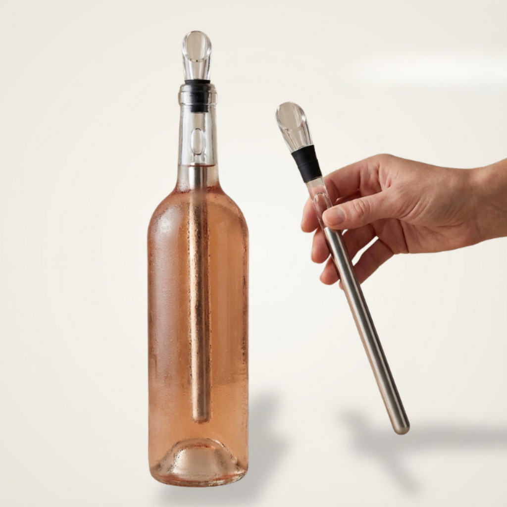 Enfriador de vino portátil de acero inoxidable
