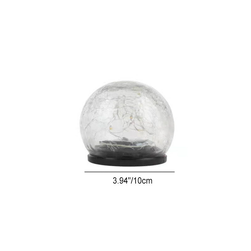 Luz de Paisaje Exterior LED Solar Moderna Minimalista de Vidrio | Brehn
