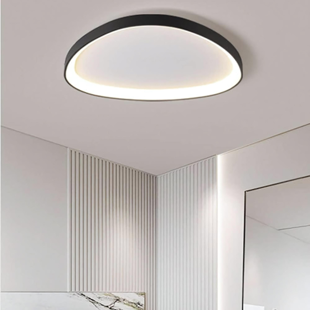 Halo | Lámpara de techo LED semicircular