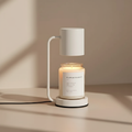 Lámpara Calentadora de Velas Elegante - Luz Calentadora de Velas Eléctrica de Doble Uso para una Atmósfera Acogedora