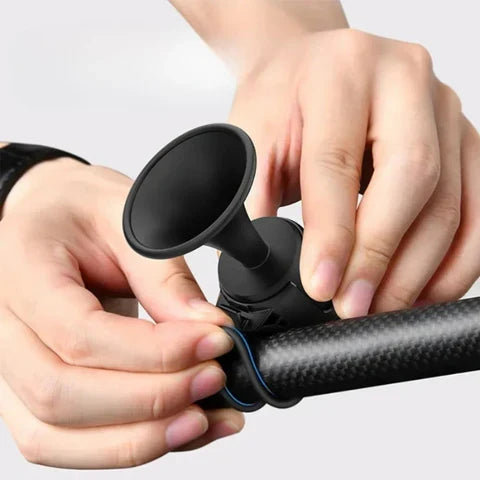Potente bocina para bicicleta de 120 dB | Impermeable, resistente a golpes y fácil instalación sin herramientas para un viaje seguro en cualquier clima