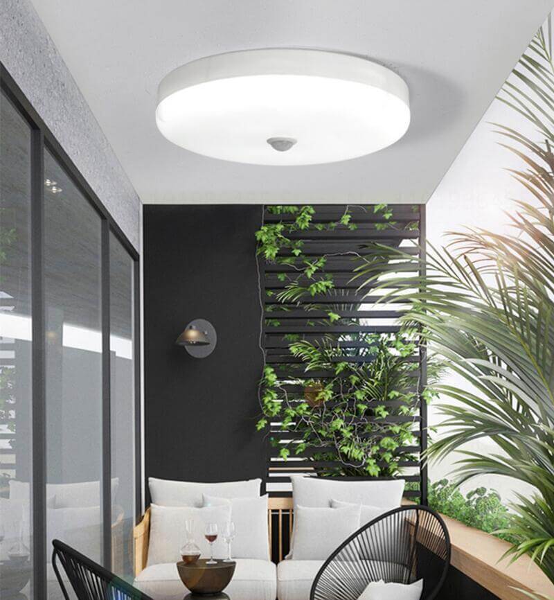 Lámpara de Techo LED con Sensor de Movimiento