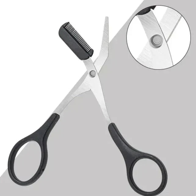 Kalsten | BrowPerfektor - Tijeras de Cejas de Acero Inoxidable