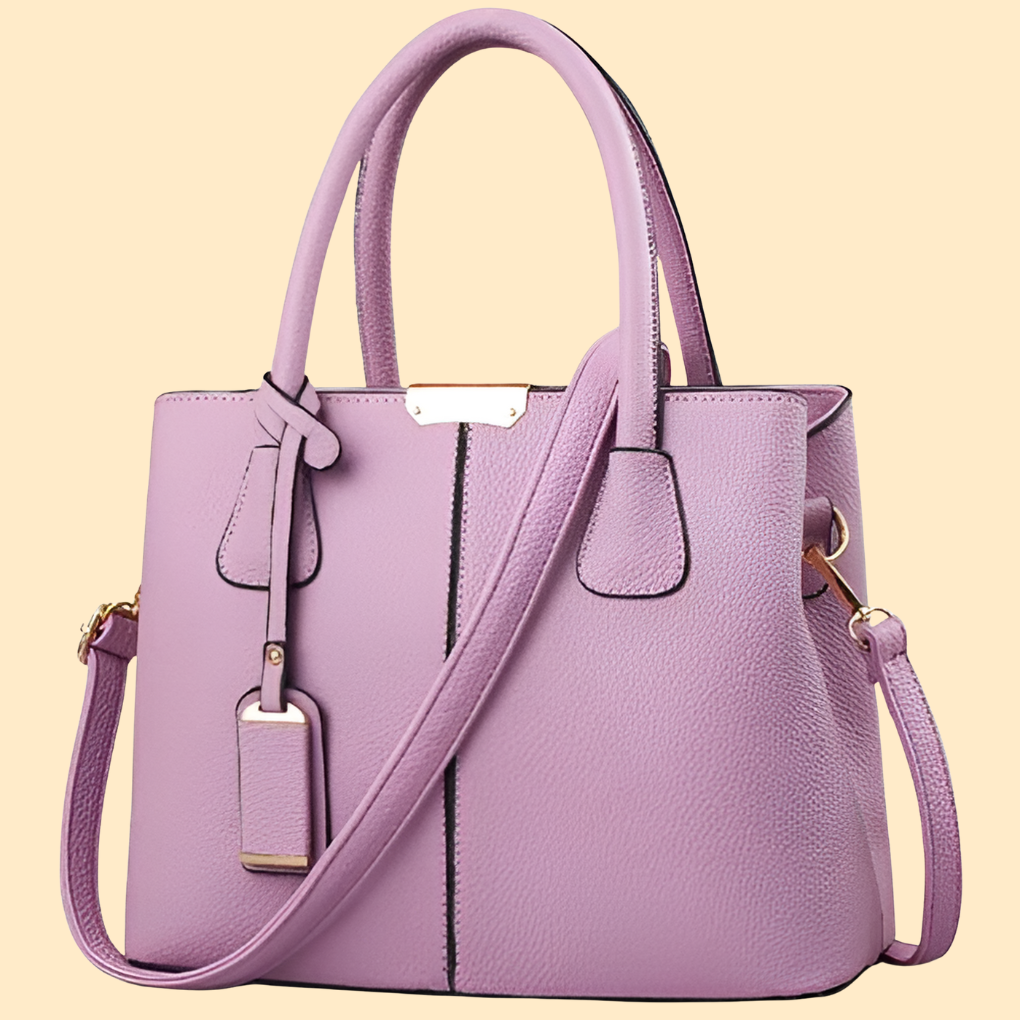 Elegante bolso de cuero para mujeres