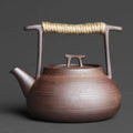 Tetera de Cerámica con Soporte Térmico para Momentos de Té Relajantes en Casa