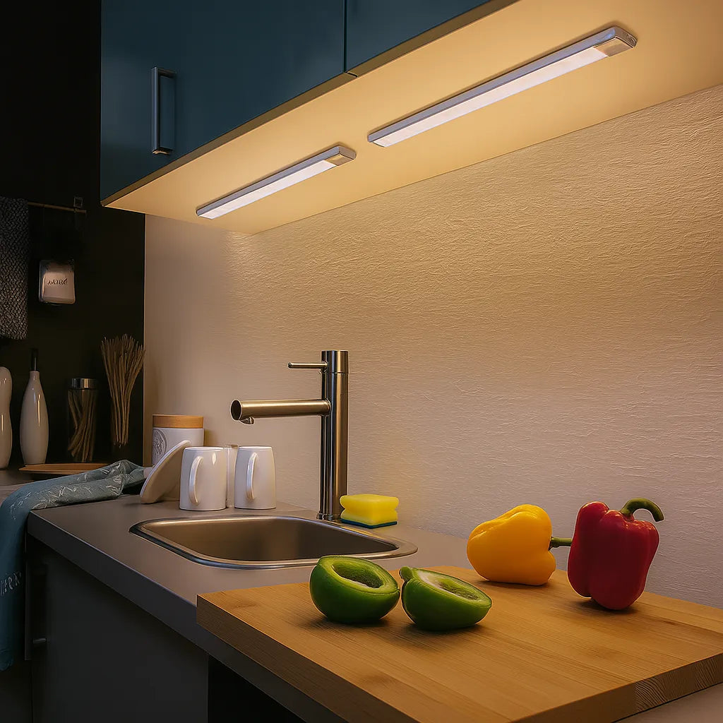 Lámpara LED de 30 cm con detector de movimiento