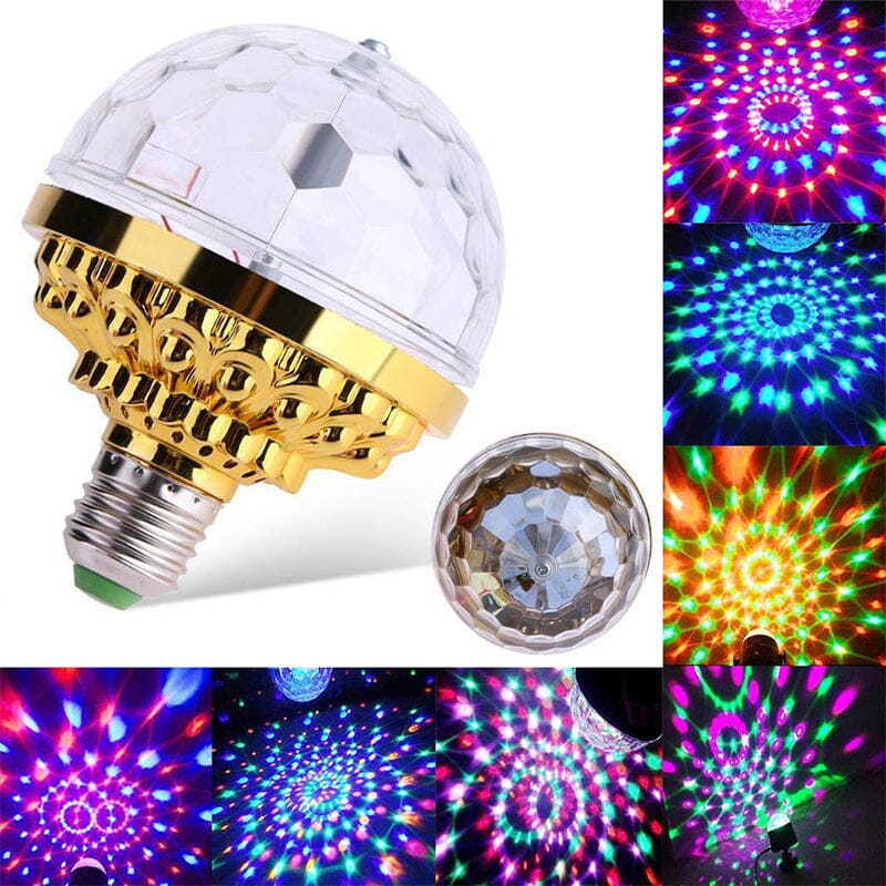 Lámpara Disco LED Colorida Rotativa