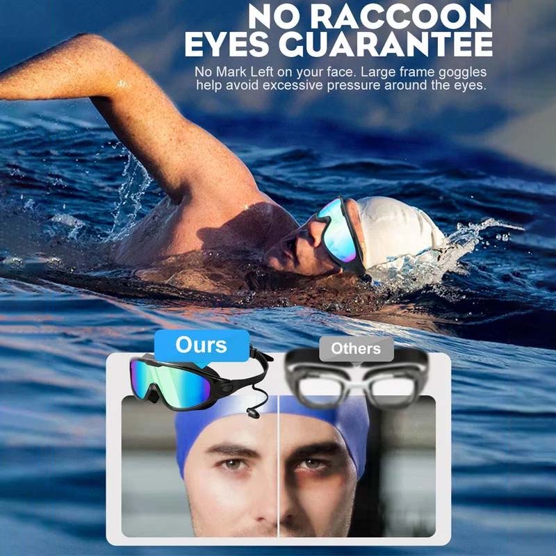 Kalsten | Gafas de natación antiempañantes de visión amplia