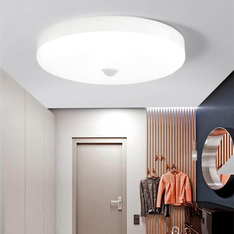 Lámpara de Techo LED con Sensor de Movimiento