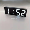 Reloj Despertador Digital con Espejo LED