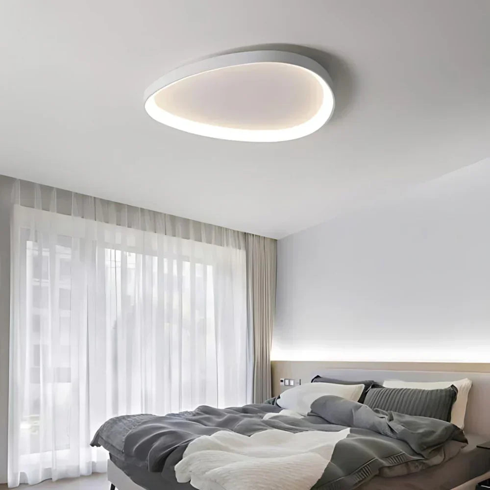 Halo | Lámpara de techo LED semicircular