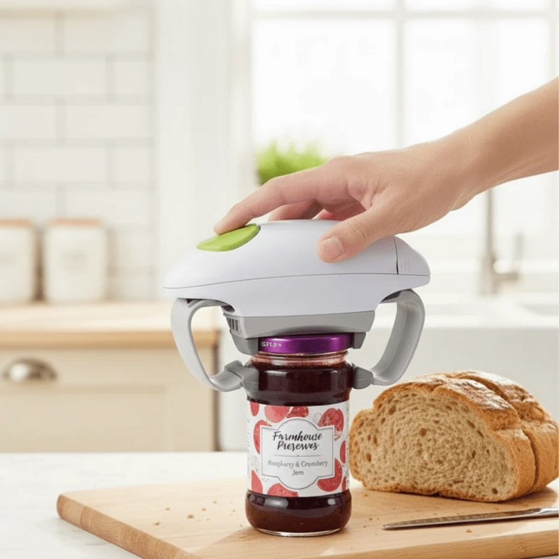 EasyOpen – Abrebotellas y tarros eléctrico para uso en cocina
