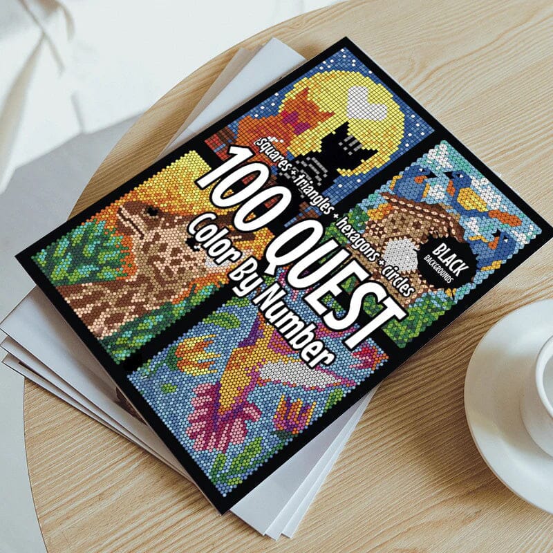 ColorMyst – Libro de acertijos creativos para colorear | 50% DESCUENTO