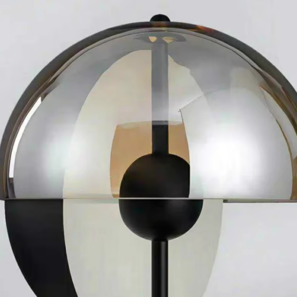 Lámpara de Pie Moderna Neralith Soma - Elegante Lámpara de Cristal para Sala de Estar