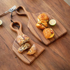 NordWyld - Conjunto de tablas de cortar de dos piezas con tablas rectangulares para la preparación de comidas