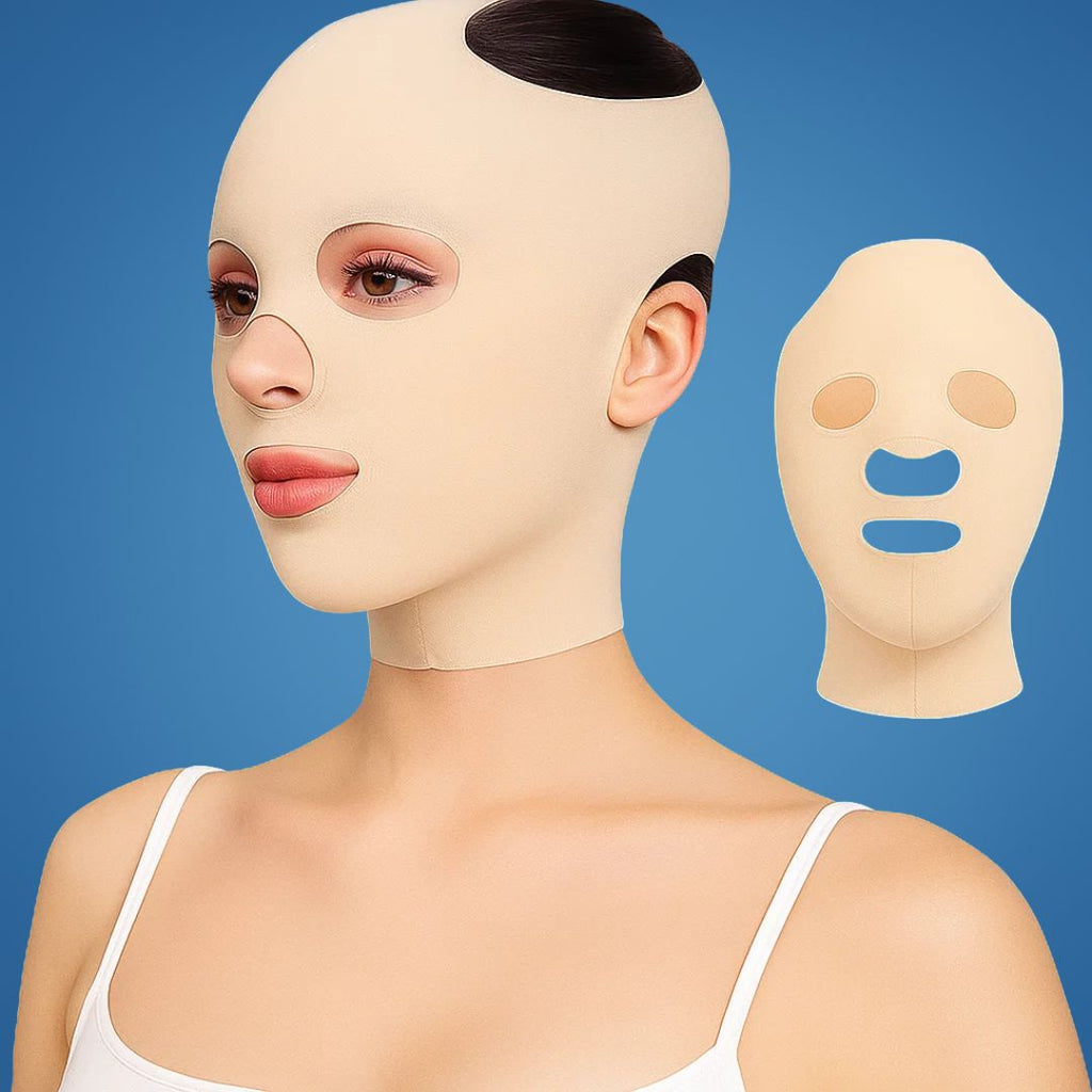 FirmLift | Máscara Reafirmante Facial Antiarrugas – Compresión Reusable – Ajuste Ergonómico Suave – Reafirmante y Tensora Nocturna para Piel Madura Kalsten