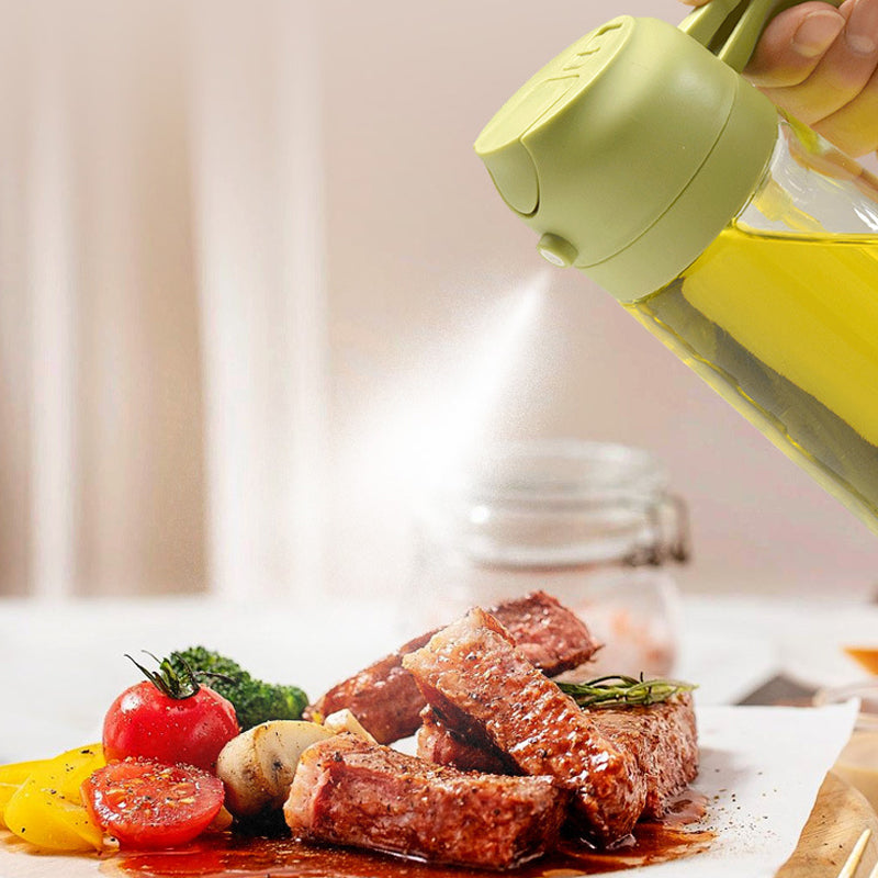 Spray y dispensador de aceite de vidrio 2 en 1 | Brehn