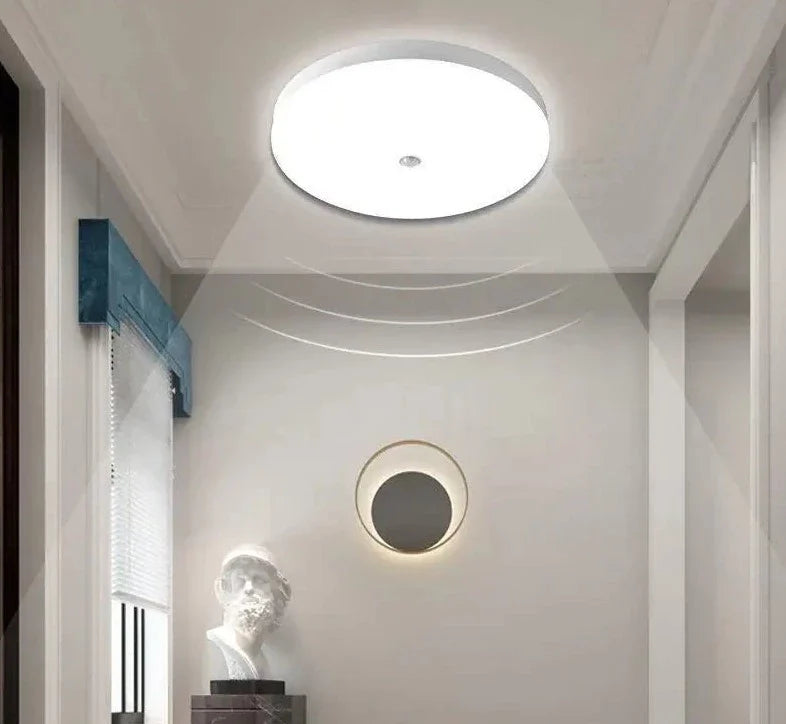Lámpara de Techo LED con Sensor de Movimiento