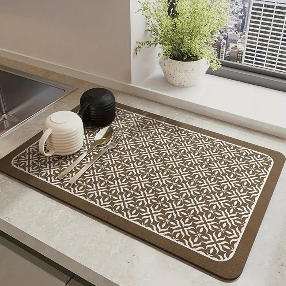 Alfombrilla de Secado para Platos Mandala