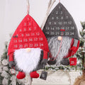 Cuenta Regresiva Para Navidad Colgante de Santa Calendario de Adviento