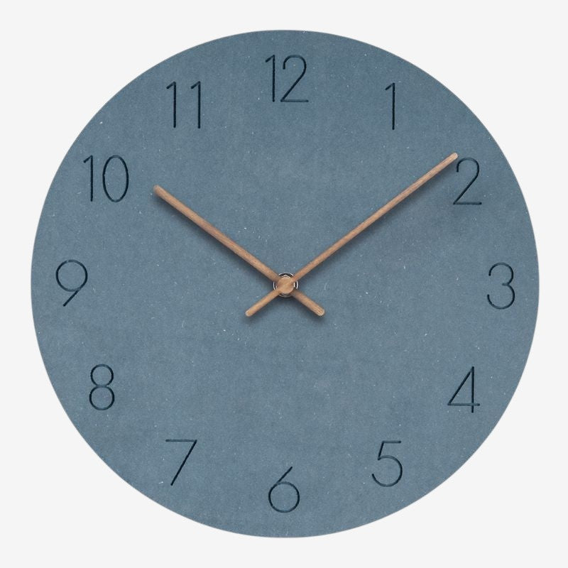 TimeAura – Reloj de Pared Redondo con Pantalla Digital y Funcionamiento a Batería