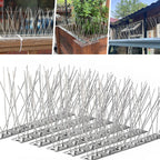 Picos Repelentes de Aves de Acero Inoxidable para Exterior