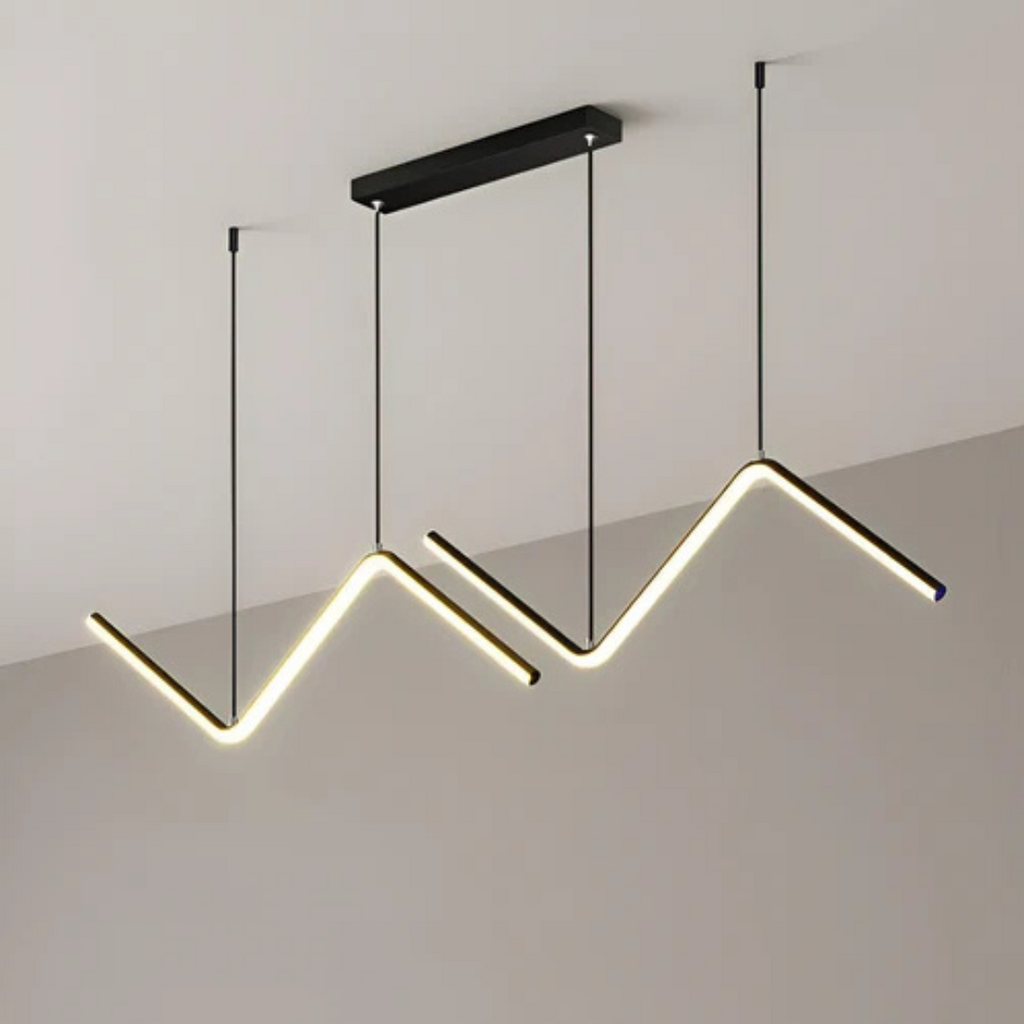 Lámpara colgante LED | Lámpara triangular para el hogar