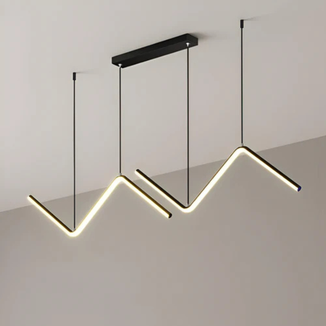 Lámpara colgante LED | Lámpara triangular para el hogar