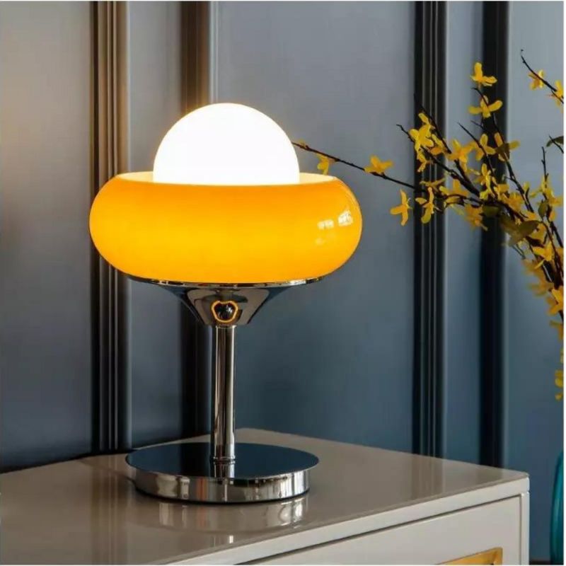 LuminiBake – Lámpara de mesa decorativa con diseño de tortilla para uso en interiores