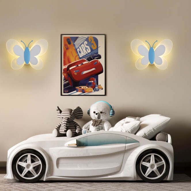 AeroLume - Lámpara de pared LED en forma de mariposa para un toque mágico