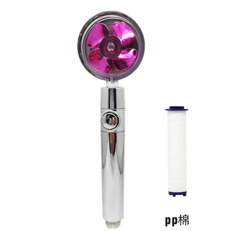Cabezal de Ducha Turbo Ventilador 360°