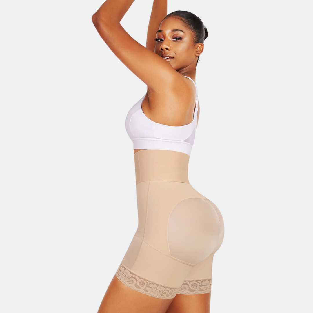 Short moldeador de talle alto para mujer