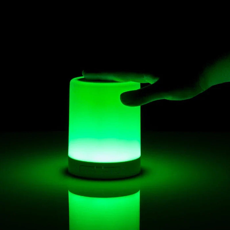 SoundGlow – Altavoz Bluetooth con lámpara de luz ambiental