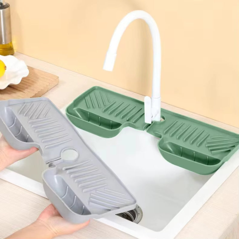 SinkMate - Alfombrilla para Grifo de Cocina con Diseño Plegable y Removible