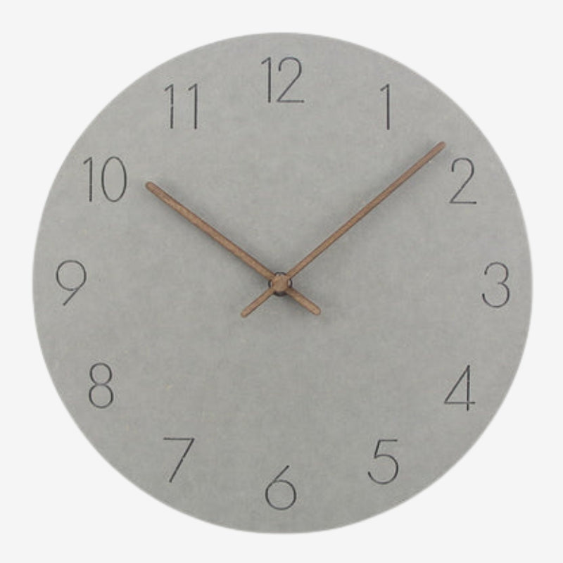 TimeAura – Reloj de Pared Redondo con Pantalla Digital y Funcionamiento a Batería
