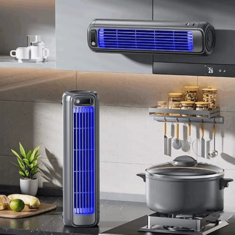 Enfriador de aire portátil con flujo de aire ajustable