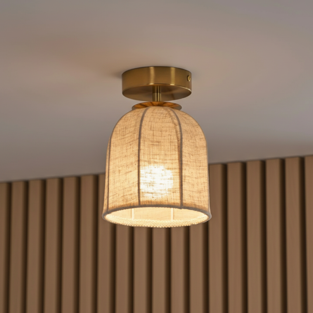 Bellune | Elegante Lámpara de Techo de Montaje Empotrado en Forma de Campana