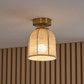Bellune | Elegante Lámpara de Techo de Montaje Empotrado en Forma de Campana