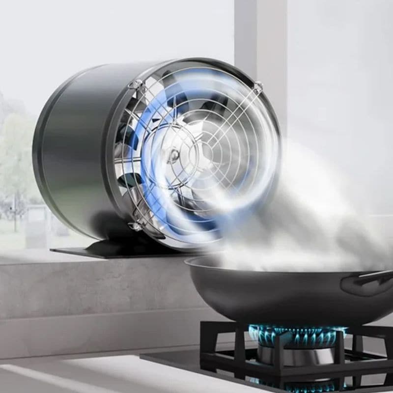 BowLift | Ventilador de extracción potente y silencioso – Mejora la calidad del aire en casa y en la oficina