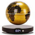 Lámpara de Globo de Levitación Magnética con Base de Reloj