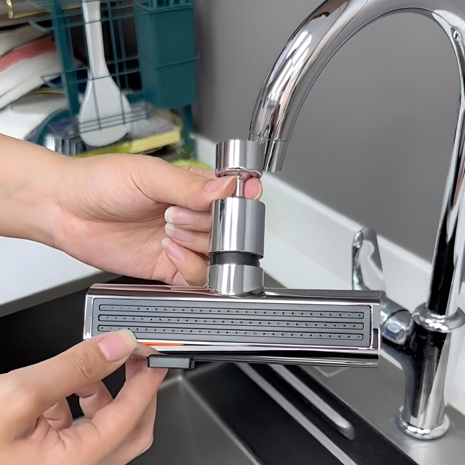 FlexFlow - Protección contra salpicaduras y alcance sin esfuerzo para su cocina | 50% DESCUENTO