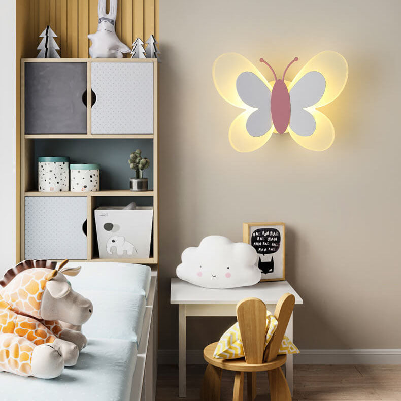 AeroLume - Lámpara de pared LED en forma de mariposa para un toque mágico