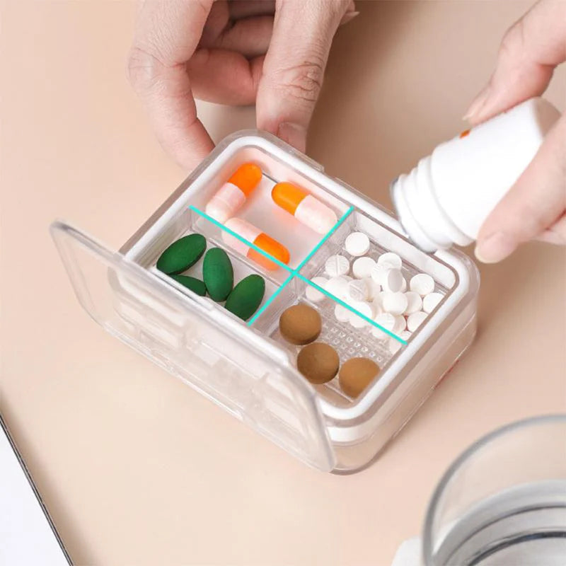 MediEase™️ - Caja de medicamentos compacta - Práctica y duradera | 1+1 GRATIS