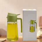 Spray y dispensador de aceite de vidrio 2 en 1