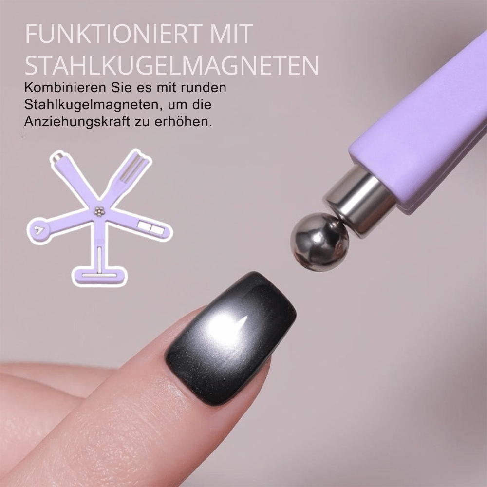 LumaCraze – Herramienta de Nail-Art Magnética | 1+2 GRATIS